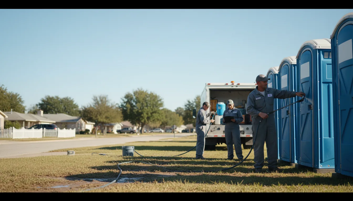 Long-Term Portable Toilet Rental in Yatesville, GA near me